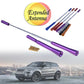 Purple Extensible Car Aerial Bee Sting Mast Antenna Ariel Arial Radio Stubby