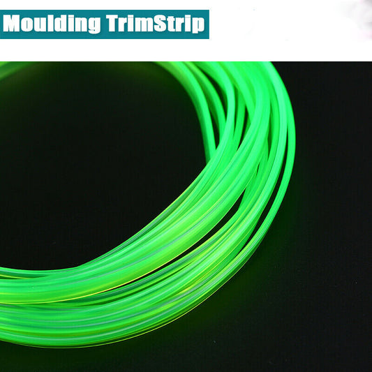 1x5M Green Color Perfect Car Styling Strips Trim Interior Door Moulding Line UK