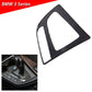 Carbon Fiber Trim Frame For BMW F30 F35 3 4 Series Gear Shift Knob Panel Cover A
