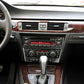 Carbon Fiber Console CD&AC Panel Cover Trim For BMW 3 Series E90 E92 2005-12 UK