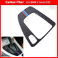 Carbon Fiber Interior Gear Shift Panel Cover Sticker Fits BMW 3 Series E90 E92