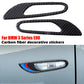 2x Real Carbon Fiber Side Fender Panel Cover Trim fits BMW E90 E92 2005-2012 UK