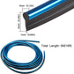 5M Blue Car Auto Interior Exterior Decoration Moulding Trim Strip Line + Tool