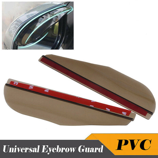 Universal Car Rear View Wing Mirror Sun Shade Shield Rain Board Eyebrow Guard e