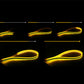 2x Sequential LED Strip Turn Signal Indicator Light DRL Daytime Running for Car