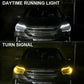 2x Sequential LED Strip Turn Signal Indicator Light DRL Daytime Running for Car