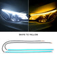 2x Sequential LED Strip Turn Signal DRL Daytime Running Lights Universal