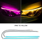 2x Sequential LED Strip Turn Signal DRL Daytime Running Lights Universal