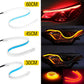 2x Sequential LED Strip Turn Signal DRL Daytime Running Lights Universal