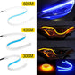2x Sequential LED Strip Turn Signal DRL Daytime Running Lights Universal