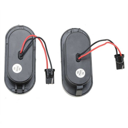 Pair LED Side Marker Signal Light Indicator Repeaters Dynamic Flowing For VW T5