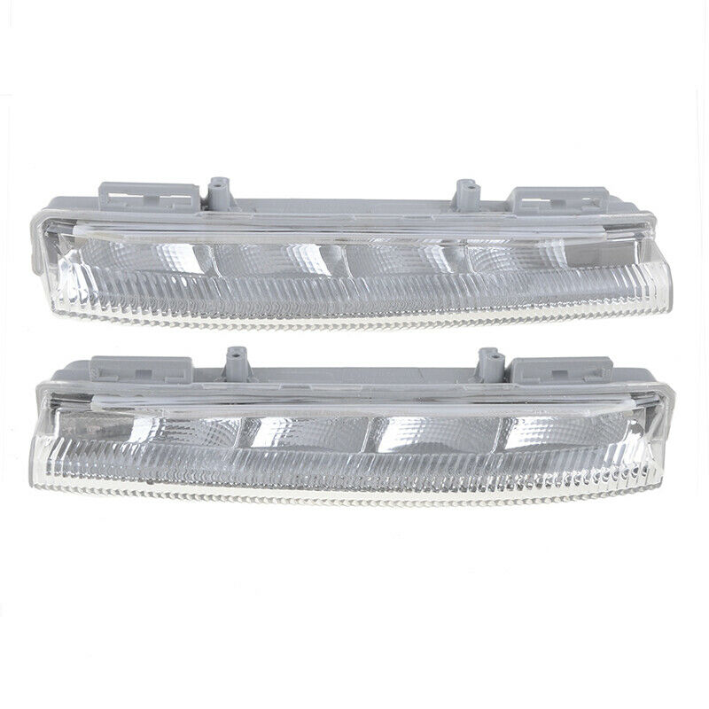 For Mercedes Benz W204 W212 S212 C207 R172 LED DRL Daytime Running Fog Light 2PC