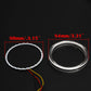 2X Bluetooth RGB Halo Fog Light Rings Angel eyes Headlight Bulbs Remo For Ford