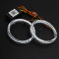 2X Bluetooth RGB Halo Fog Light Rings Angel eyes Headlight Bulbs Remo For Ford