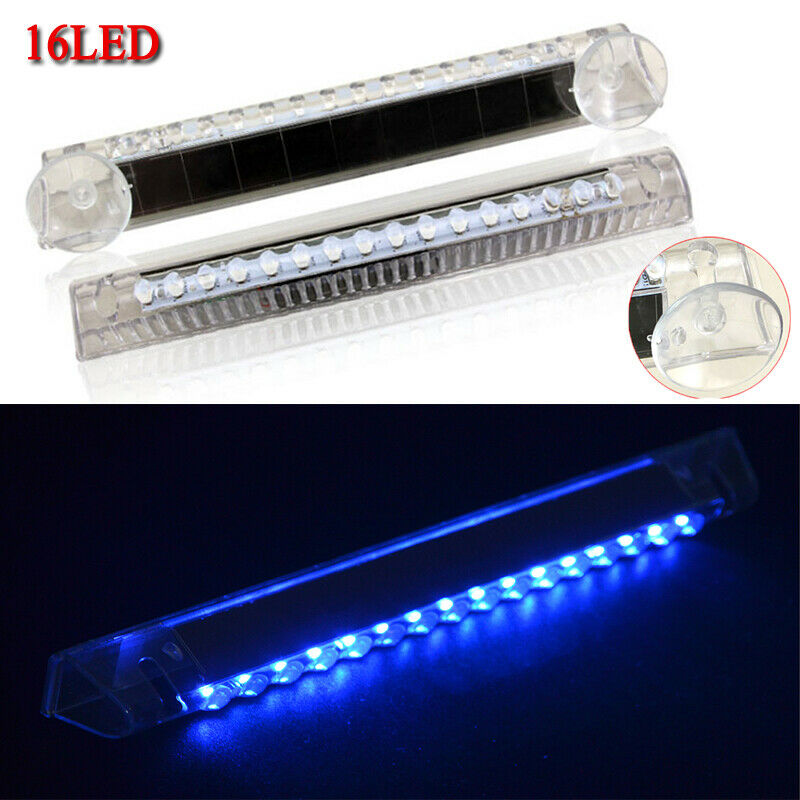 Car 12V 16LEDs Strobe Flash Light Police Warning Flashing Dash Lamp UK