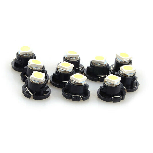 10PC T4.7 CAR INTERIOR WEDGE SMD LED LAMP PANEL BULB INSTRUMENT LIGHT GREEN