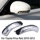 1 Pair Rear View Mirror Trun Signal LED Light Lamps For Toyota Reiz Prius 10-12