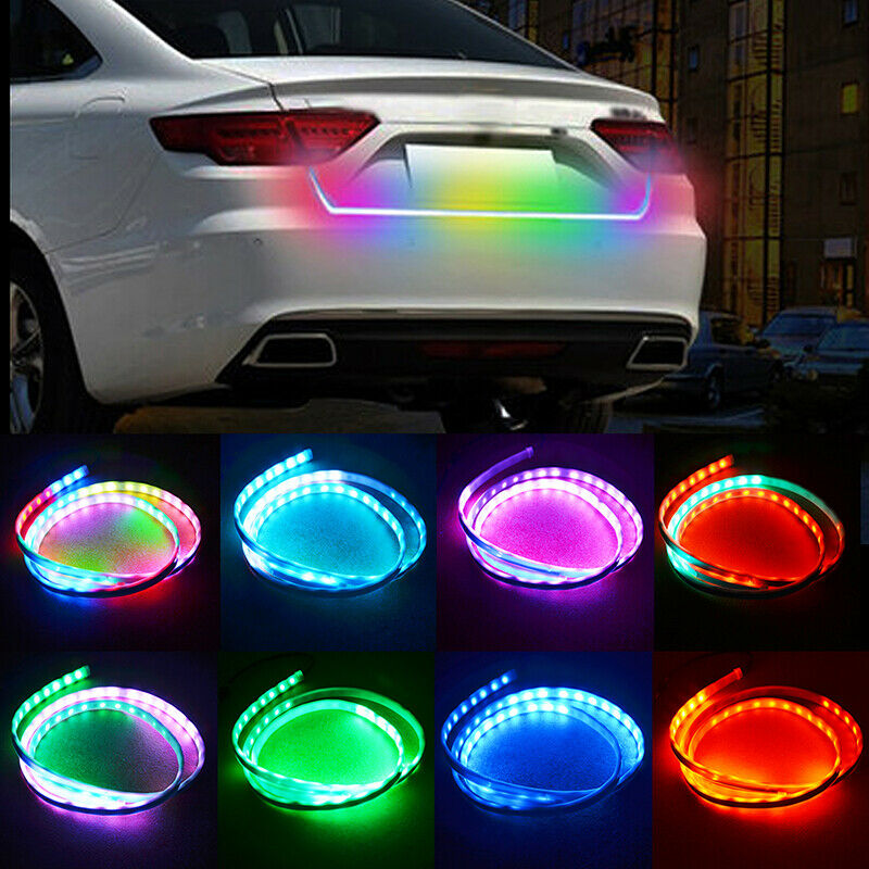 12V 47" Car Trunk LED Strip Light Bar Auto Tailgate Lamp Turning Signal Lights