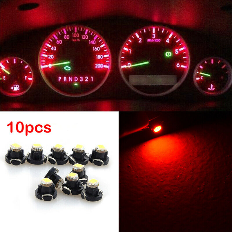 1/4/10x T4.2 COB Wedge LED Dashboard Lamp Panel Bulb Auto Car Instrument Lights