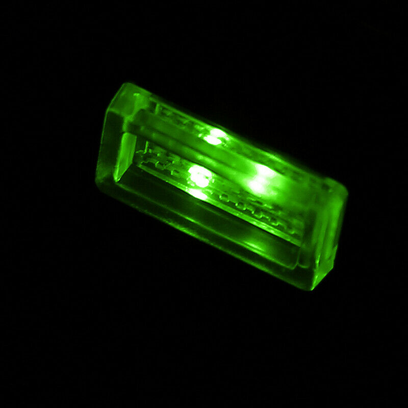 Mini USB LED Green Color Wireless Lamp Car Atmosphere Light Colorful Accessory