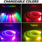 8M 6in1 Fiber Optic Interior Lights Ambient Light Decor Car Door Center Console