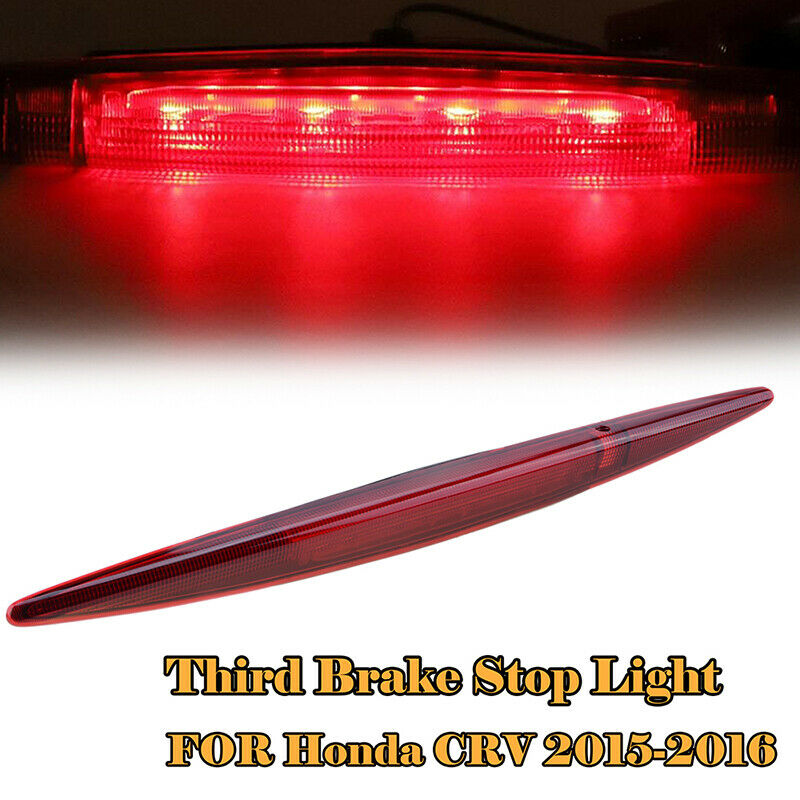 LED Third Brake Light Stop Lamp Fit for Honda CR-V CRV 2012-2016 Red Lens