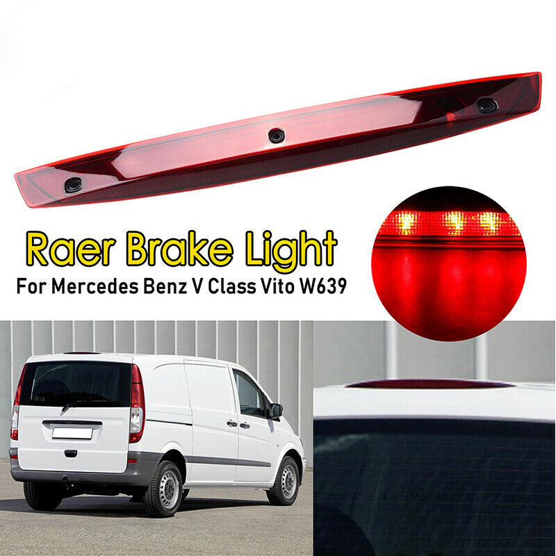 For Mercedes Benz Vito Viano W639 2003+ Red LED Rear High Level Brake Light 12V