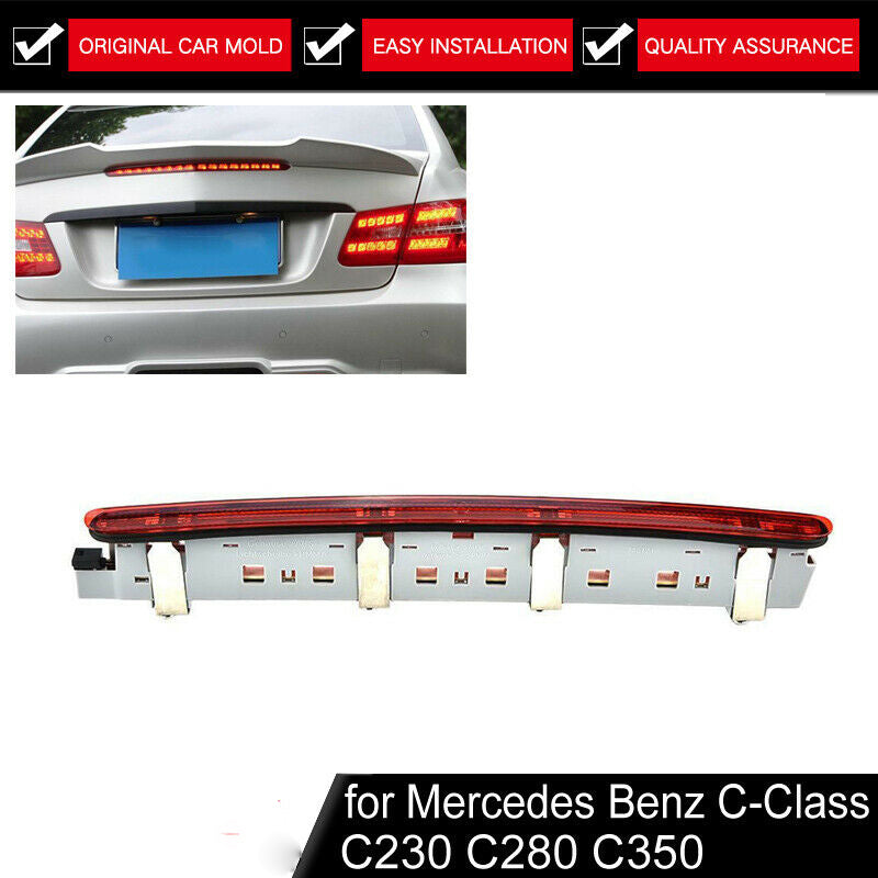 For Mercedes C Class W203 Saloon 2001-2007 Led Rear Boot Third Brake Light Lamp