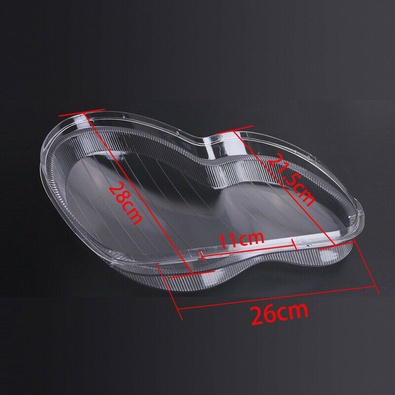 Right Headlight Lamp Lens Shell Cover For Mercedes Benz W203 S203 C-Class 01-07