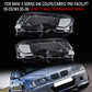 2X HEADLIGHT COVER LENS Fit for 1999-03 BMW E46 2DR M3 01-06 Base Coupe 2 Door