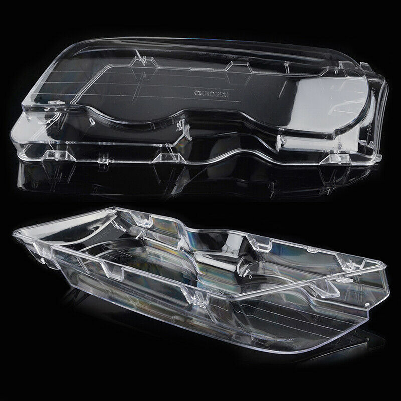 2X HEADLIGHT COVER LENS Fit for 1999-03 BMW E46 2DR M3 01-06 Base Coupe 2 Door