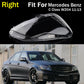 Right Side Clear Headlight Cover Lens For Mercedes Benz C Class W204 2011-2013