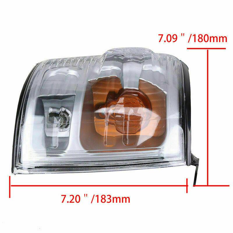 Pair Side Corner Indicator Light Lamp For Toyota Hilux 2002 2003 2004 2005 UK