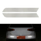 2x White Reflective Cycling Safety Warning Car Rear Bumper Decal Tape Sticker ah