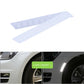 2x White Reflective Night Safety Warning Car Rim Rear Wheel Decal Fender Decals