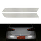 UK White Reflective Cycling Safety Warning Car Rear Bumper Decal Tape Sticker Ah