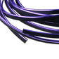 5M Purple+Black Car Styling Strips Trim DIY Interior Door Sticker Line Decals UK