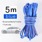 Blue 5M Car Scratch Door Edge Bumper Guard Seal Protector Molding Strip Rubber