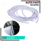White 5M PVC Car Body Door Edge Protector Strip Guard Moulding Trim Bumper Decor