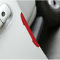 UK 4x Car Red Door Edge Guard Strip Scratch Protector Anti-collision Trim AT01