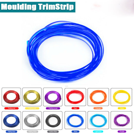 5M DIY Car Interior Exterior Door Edge Decoration Moulding Trim Strip Roll Calm