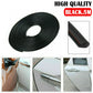5M Black Car Door Boot Edge Protector Seal Strip Guard Weatherstrip Trim Rubber