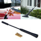 1xCar Aerial Bee Sting Mast Antenna Ariel Arial Mini Radio Stubby Black 7" UK h