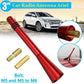 3"Red Car Stubby Roof Aerial Bee Sting Mini Mast Antenna Ariel AM/FM Universal