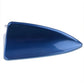 1pcs Blue Universal Car Roof Radio AM/FM Signal Shark Fin Aerial Antenna Cover j