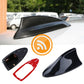 1pcs Carbon Fiber Car Shark Fin Aerial Antenna Roof AM/FM Radio Signal Decor