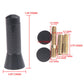 Black Carbon Fibre Aerial Car Bee-Sting Stubby Short Ariel Arial Mast Antenna