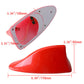 Car Auto Red Shark Fin Black Roof Antenna Aerial FM/AM Radio Signal Universal