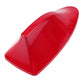 Car Auto Red Shark Fin Black Roof Antenna Aerial FM/AM Radio Signal Universal