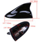 Black Car SUV Shark Fin FM/AM Radio Signal Antenna Roof Aerial Universal For BMW